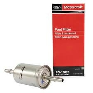 lot 104 image: OE Motorcraft Fuel Filter FG-1083 $42 Retail