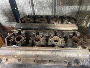 lot 120 image: 1999-2003 Ford 7.3L Diesel Cast Iron Cylinder Heads
