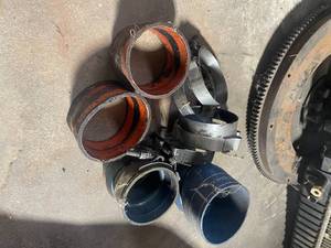 lot 126 image: 1999-2003 Ford 7.3L Intercooler Boots & Clamps