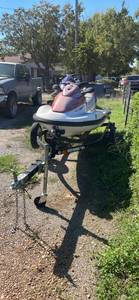 lot 2 image: Polaris Jet-ski With Yacht Club Trailer