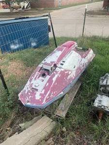 lot 3 image: Kawasaki 650sx Jetski Hull with Jet Pump  No Engine