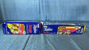 lot 2007 image: Ziploc Storage Slider Bags 1 Gallon and 18 Gallon Lot