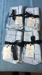 lot 2025 image: Lot of 4 Hearth & Hand with Magnolia 100% Cotton Napkins 18x18 4-Piece Set