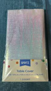lot 2028 image: Spritz Table Cover 52.5 in x 108 in