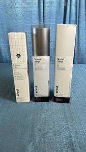 lot 3029 image: Cricut Smart Vinyl Permanent 2-Pack and Transfer Tape Bundle