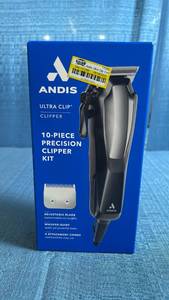 lot 8005 image: Andis Ultra Clip Corded Clipper 10-Piece Precision Kit