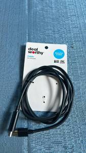 lot 8022 image: deal worthy DisplayPort to HDMI Cable Full HD 1080p 4K