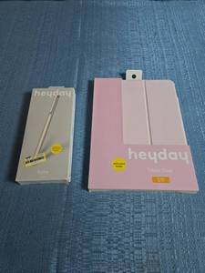 lot 8046 image: heyday Stylus Stone White and heyday Tablet Case for iPad Air 11 Lot