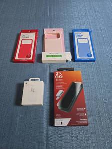 lot 8048 image: iPhone 17 Pro Max Phone Case Lot - 3 Protective Cases, 1 Charger and 1 Screen Protector