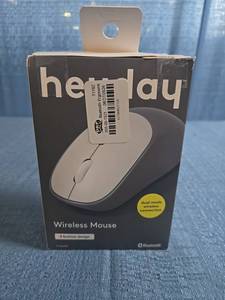 lot 8085 image: heyqay Wireless Mouse 1600 DPI Bluetooth USB Receiver 120 Hour Battery