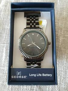 lot 4027 image: GEORGE Long Life Battery Quartz Watch