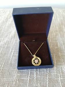 lot 4039 image: Mkhhy Compass Necklace for Women Jewelry For Her Id Be Lost Without You