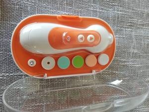 lot 4046 image: Electric Nail File Drill for Baby No Sharp Claws Hurt, 6 in 1 Safety Cutter Trimmer Clipper for Toes and Fingers
