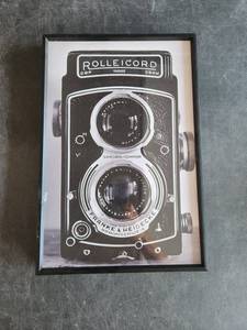 lot 4124 image: Rolleicord DBP DBGM 1940422 Twin Lens Reflex Camera Framed Print