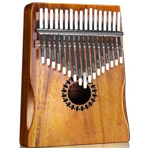 lot 4172 image: Newlam Kalimba Thumb Piano 17 Keys, Musical Gift for Kids and Adults