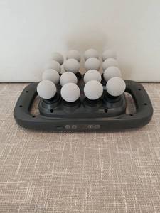 lot 4174 image: 16 Head Massage Gun Deep Tissue for Muscle Recovery & Pain Relief9 Speeds, Full Body Recovery, Quiet Operation, Office & Gym Use, Neck Shoulder Back Leg Relaxation