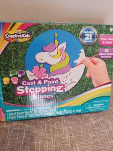 lot 4187 image: Creative Kids STICK & TILE MOSAIC Foam Craft Girl Toy Easy Fun Design Color