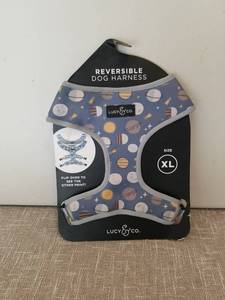 lot 4199 image: Lucy & Co. Reversible Dog Harness Size XL