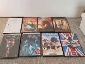 lot 4230 image: DVD Movie Lot 8 Films Lost Boys Kung Fu Panda War Horse Lord of the Rings