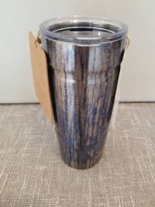lot 4256 image: Double Wall Stainless Steel Tumbler 24 oz 710 ml Vacuum Insulated