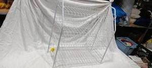 lot 35960 image: Small Metal Wire Shoe Shelf.