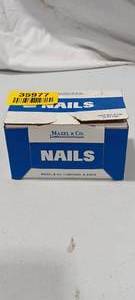 lot 35977 image: NEW - 8D Bright Finish Nails 2-12 - 5lbs.