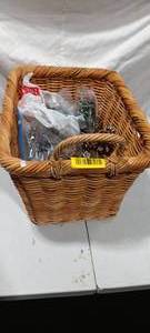 lot 36018 image: Basket full of Christmas Pinecones