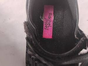 lot 35714 image: gently used youth girl dress shoe black size 10