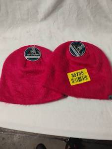 lot 35735 image: new-womens winter stocking hat. pink, one size fits all