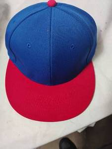 lot 35781 image: Blue Hats with red Visor sz LG-XL - 12 Count.