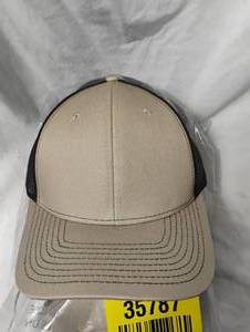 lot 35787 image: new-youthadult adjustable khakicoffee ball cap 12 count in package