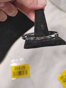 lot 35829 image: LvL 5 Replica - Silver Cartier Bracelet.