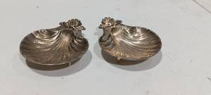 lot 36032 image: 2 Sheffield England Stainless Steel Shells