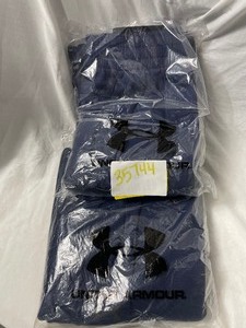 lot 35744 image: new-adult mens under armour fleece jogger navy blue size smxl