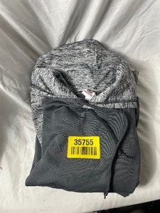 lot 35755 image: new-youthadult gray badger sport hoodie size small