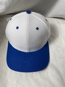 lot 35769 image: whiteblue nonfitted size small  ball cap 8 count