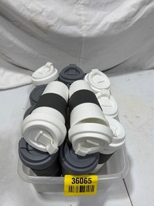 lot 36065 image: Reusable On the Go Coffee Cups