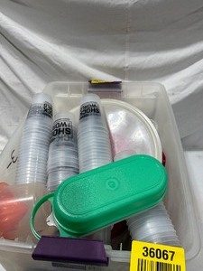lot 36067 image: Lot of Misc. Tupperware