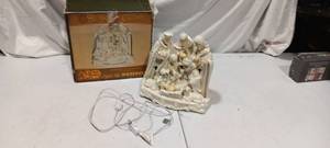 lot 35939 image: Seasons Glory, lights up the nativity scene
