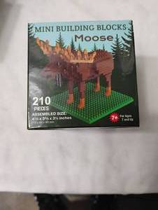 lot 35856 image: Mini Building Blocks - Moose.
