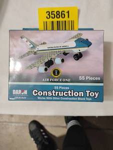 lot 35861 image: Mini Building Blocks - Air Force One.