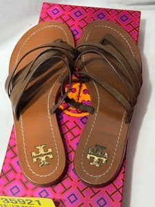 lot 35921 image: Tory Burch - Patos Flat Sandal - 6.