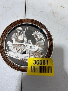 lot 36081 image: Handmade in Greece Plate