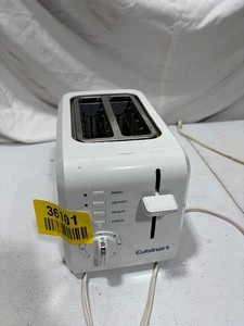 lot 36101 image: White Cuisinart Toaster