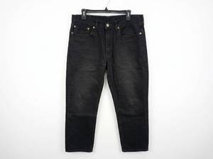 Levi's 550 Men's Black Denim Jeans W34 L30 Made in Mexico