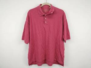 lot 630 image: St. Johns Bay Authentic Fit Easy Polo Mens XL Short Sleeve Pink Polo Shirt