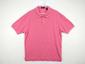 lot 638 image: Roundtree & Yorke Mens Pink Short Sleeve Polo Shirt 2X Big 100% Cotton