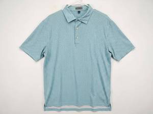 lot 657 image: Peter Millar Summer Comfort Mens Short Sleeve Polo Shirt Size XL