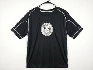 lot 668 image: Easton Missouri Mavericks Short Sleeve Athletic Shirt Black Size XXL