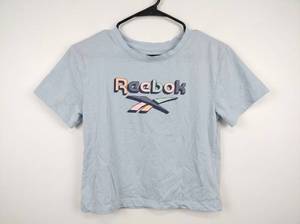 lot 675 image: Reebok Kids Short Sleeve Graphic T-Shirt Light Blue Size XL (12)